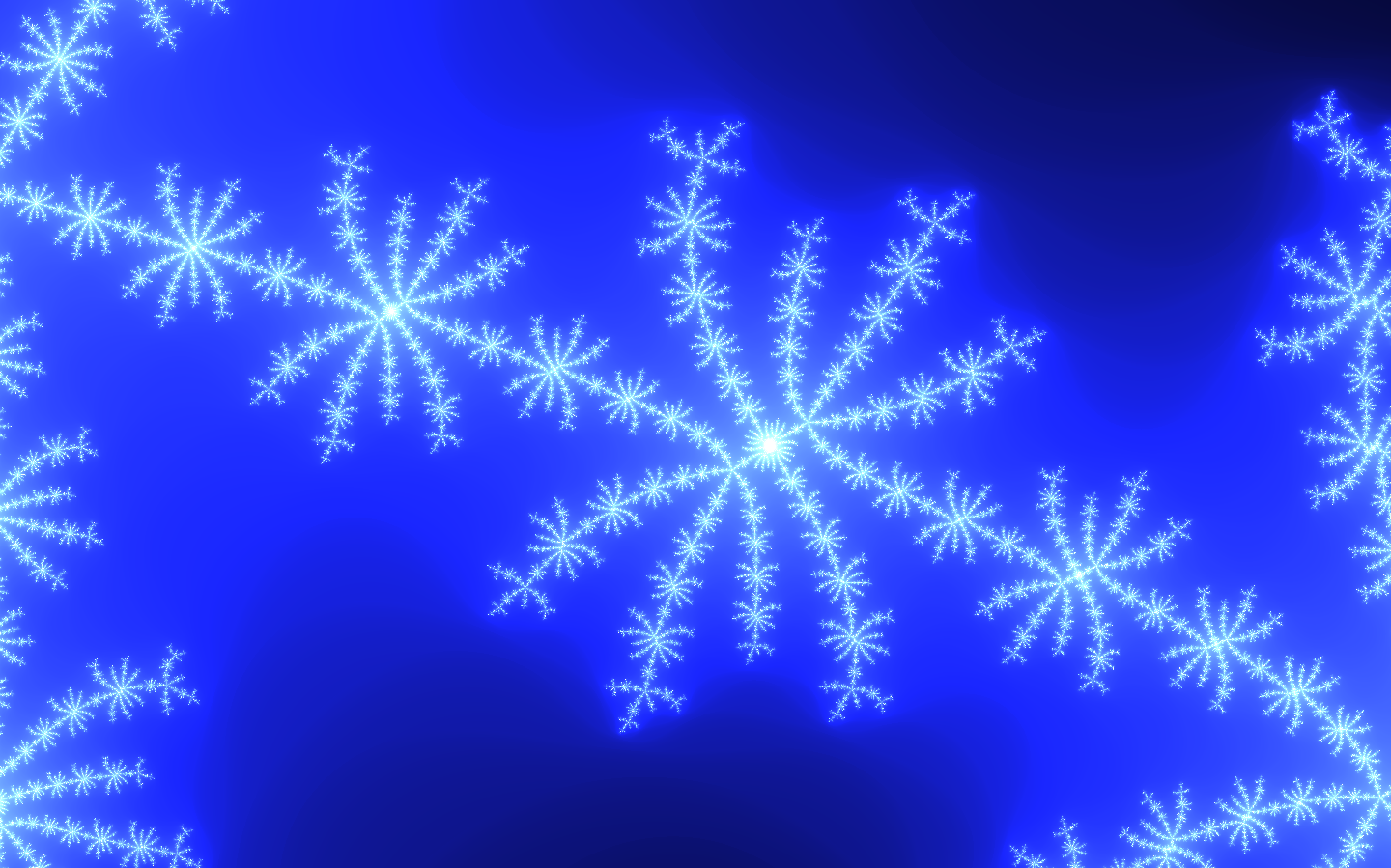 Mandelbrot Snowflake Image at (-0.56, -0.64)